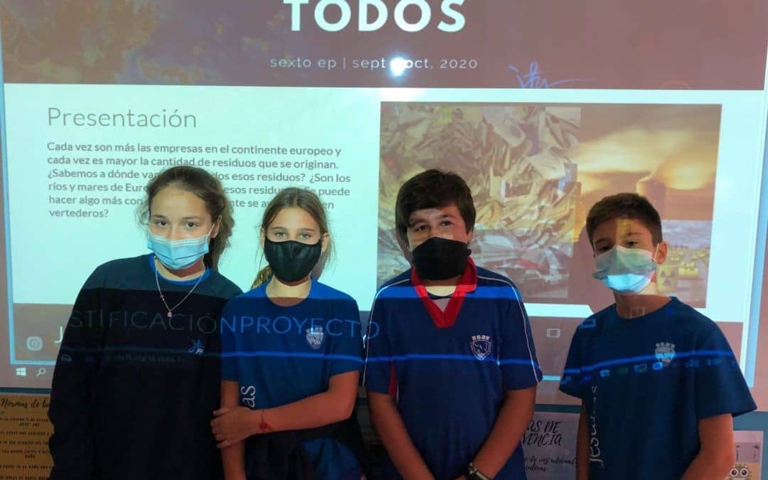 Un planeta para todos, primer proyecto del Curso para 6º de Primaria