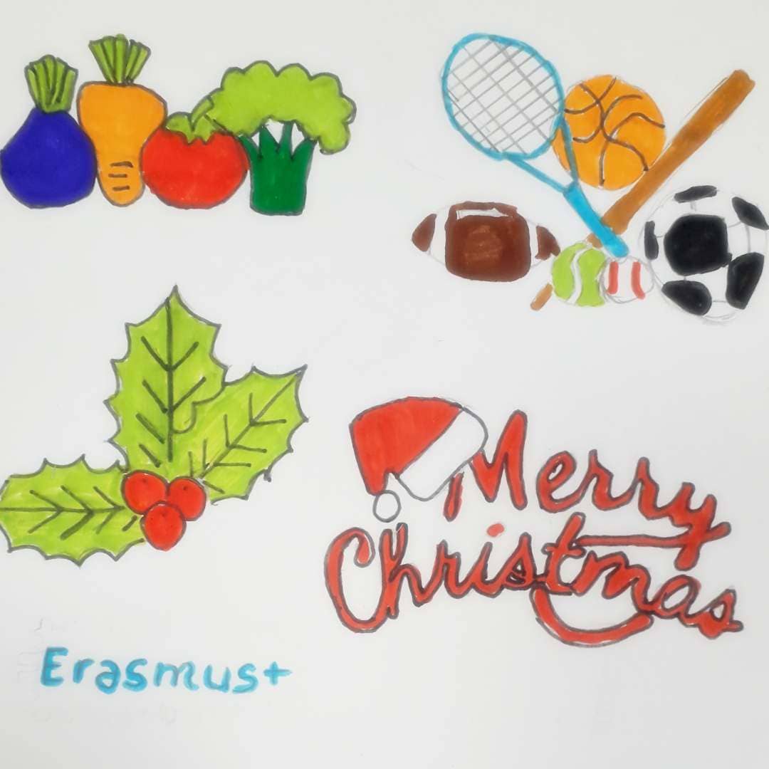 Erasmus+ "Healthy Christmas Cards"