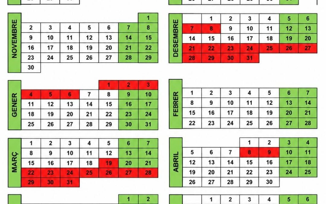 CALENDARIO ESCOLAR CURSO 26-27