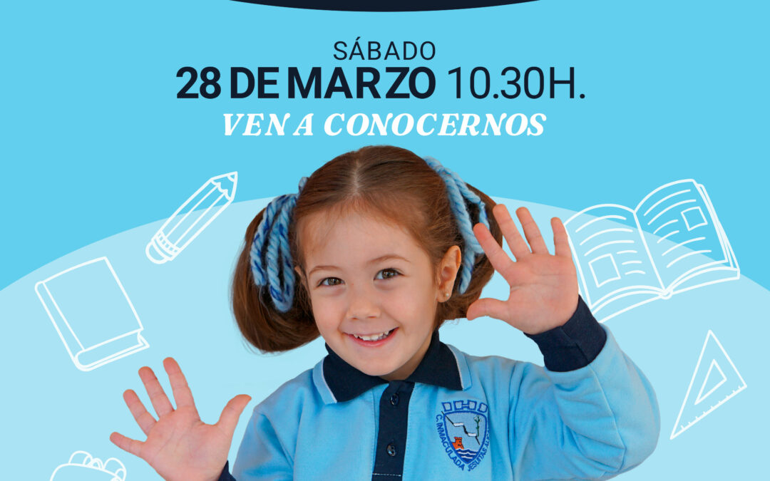 ¡Ya está aquí nuestra Jornada Puertas Abiertas para el curso 26-27!