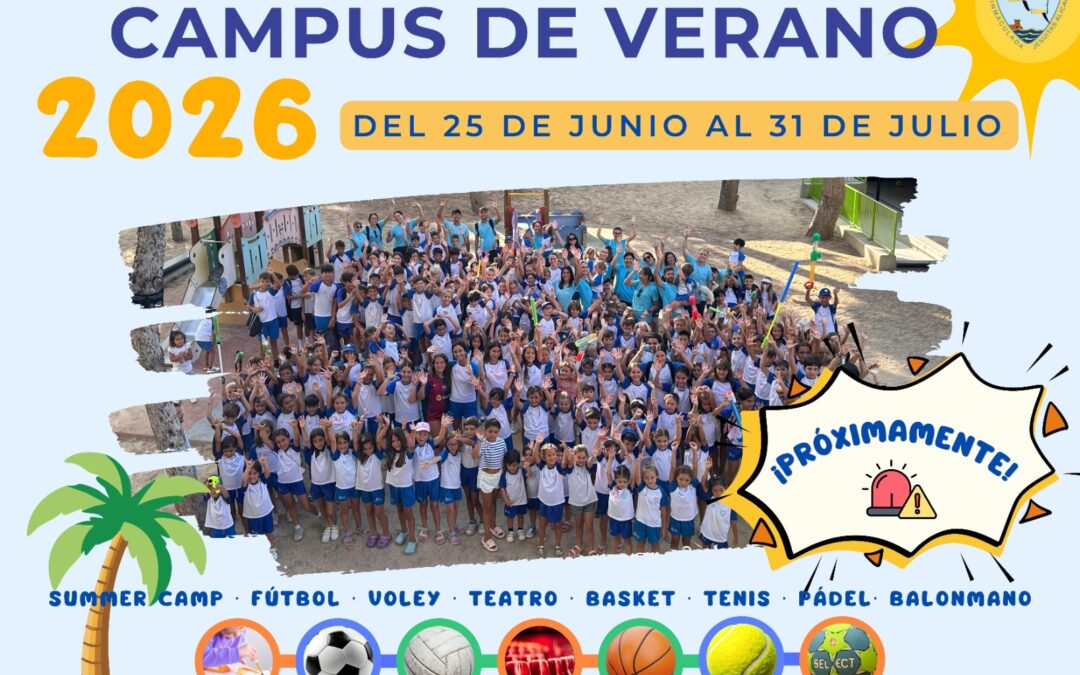 ¡Ya está abierta la inscripción al Campus de Verano 2026!