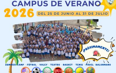 ¡Ya está abierta la inscripción al Campus de Verano 2026!